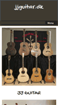 Mobile Screenshot of jjguitar.dk